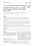 Guanylate-binding protein-1 is a potential new therapeutic target for triple-negative breast cancer
