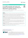 CCL18-NIR1 promotes oral cancer cell growth and metastasis by activating the JAK2/STAT3 signaling pathway