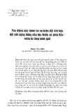 Tác động của thiên tai và biến đổi khí hậu đối với các cộng đồng dân tộc thiểu số phía Bắc – Nhìn từ lăng kính giới