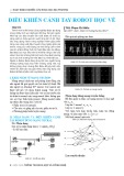 Điều khiển cánh tay robot học vẽ