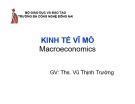 Bài giảng Kinh tế vĩ mô (Macroeconomics): Chương 1 - ThS. Vũ Thịnh Trường