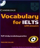 Seft-study vocabulary practice - Vocabulary for IELTS