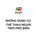 Những dụng cụ thể thao ngoài trời phổ biến