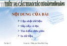 Bài giảng Tin học 12 - Bài 5: Các thao tác cơ bản trên bảng (Đoàn Đức Công)