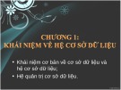 Bài giảng Tin học 12 - Bài 1: Một số khái niệm cơ bản (Hoàng Văn Sơn)