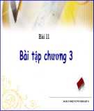 Bài giảng Tin học 11 - Bài 13: Bài tập chương 3