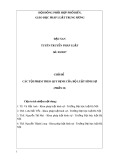 Đặc san tuyên truyền pháp luật – Chủ đề: Các tội phạm theo quy định của bộ Luật Hình sự (Phần 2)