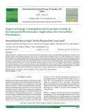 Impact of energy consumption and economic growth on environmental performance: Implications for green policy practitioners