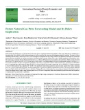 Future natural gas price forecasting model and its policy implication