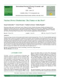 Nuclear power production: The future or the past?