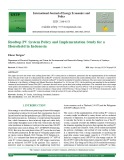 Rooftop PV system policy and implementation study for a household in Indonesia