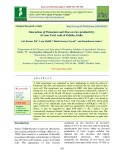 Interaction of potassium and zinc on rice productivity in iron toxic soils of Odisha, India