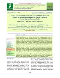Current and potential soil suitability of pearl millet, wheat and mustard for sustainable production in aravalli foothills of Mewat region of Haryana, India