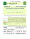 Influence of weed management practices on growth and nutrient uptake of spring planted sugarcane in Eastern Uttar Pradesh, India