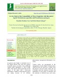 In vitro study of the compatibility of three fungicides with biocontrol agents Trichoderma asperellum and Pseudomonas protegens