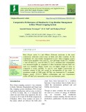 Comparative performance of machine for crop residue management in rice-wheat cropping system