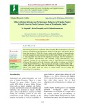 Effect of intercultivator on performance behavior of cumbu napier hybrid grass in north eastern zones of Tamilnadu, India