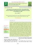Processing use and analysis of inventory (stock-taking) of the essences exploited in the united forestry exploitation of Gouongo in the republic of Congo