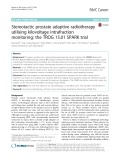 Stereotactic prostate adaptive radiotherapy utilising kilovoltage intrafraction monitoring: The TROG 15.01 SPARK trial