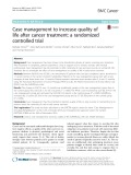Case management to increase quality of life after cancer treatment: A randomized controlled trial