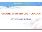 Bài giảng Lý thuyết quản trị mạng máy tính: Chương 7 - ThS. Lương Minh Huấn