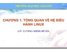 Bài giảng Hệ điều hành mã nguồn mở: Chương 1 - ThS. Lương Minh Huấn