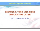 Bài giảng Lý thuyết mạng máy tính: Chương 3 - ThS. Lương Minh Huấn