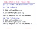 Bài giảng Giải tích hàm nhiều biến – Chương 2: Tích phân bội