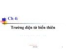 Bài giảng Trường điện từ - Chương 4: Trường điện từ biến thiên