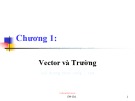 Bài giảng Trường điện từ - Chương 1: Vector và trường