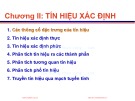 Bài giảng Lý thuyết tín hiệu: Chương 2 (Phần 2) - Võ Thị Thu Sương