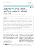 The association of infrared imaging findings of the breast with prognosis in breast cancer patients: An observational cohort study