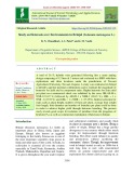 Study on heterosis over environments in brinjal (Solanum melongena L.)