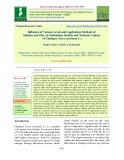 Influence of various levels and application methods of sulphur and zinc on nodulation, quality and nutrient content of chickpea (Cicer arietinum L.)