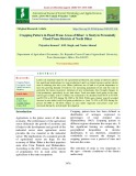 Cropping pattern in flood prone areas of bihar: A study in perennially flood prone districts of north Bihar