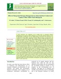 Effect of integrated nitrogen management on macronutrient content and uptake of rice fallow Rabi blackgram