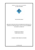 Summary of Phd thesis in Economics: Research on the influences of information technology to elements in competitiveness capacity in many enterprises located in Can Tho city