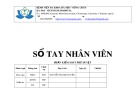 Sổ tay nhân viên Bệnh viện Đa khoa Hà Nội – Viêng Chăn