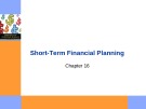 Lecture Essentials of corporate finance - Chapter 16: Short-term financial planning
