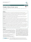 Oxalate induces breast cancer