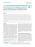 The emerging role of Slit-Robo pathway in gastric and other gastro intestinal cancers