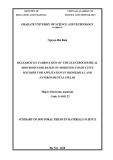 Summary of Doctoral thesis in Materials science: Research on fabrication of the electrochemical miocrosensor based on modified conductive polymer for application in biomedical and environmental fields