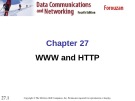 Lecture Data communications and networks: Chapter 27 - Forouzan 