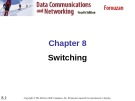 Lecture Data communications and networks: Chapter 8 - Forouzan 