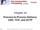 Lecture Data communications and networks: Chapter 23 - Forouzan 