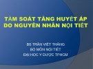 Bài giảng Tầm soát tăng huyết áp do nguyên nhân nội tiết