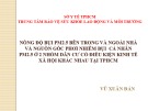 Bài giảng Nồng độ bụi pM2.5 bên trong và ngoài nhà và nguồn gốc phơi nhiễm bụi cá nhân PM2.5 ở 2 nhóm dân cư có điều kiện kinh tế xã hội khác nhau tại Tp. Hồ Chí Minh