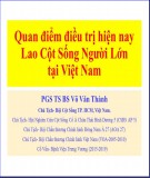 Bài giảng Quan điểm điều trị hiện nay lao cột sống người lớn tại Việt Nam