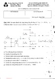 Đề thi cuối kỳ lớp dự thính hè môn Mạch điện tử nâng cao