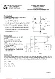 Đề thi cuối kỳ năm học 2014 môn Mạch điện tử